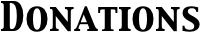 Donations